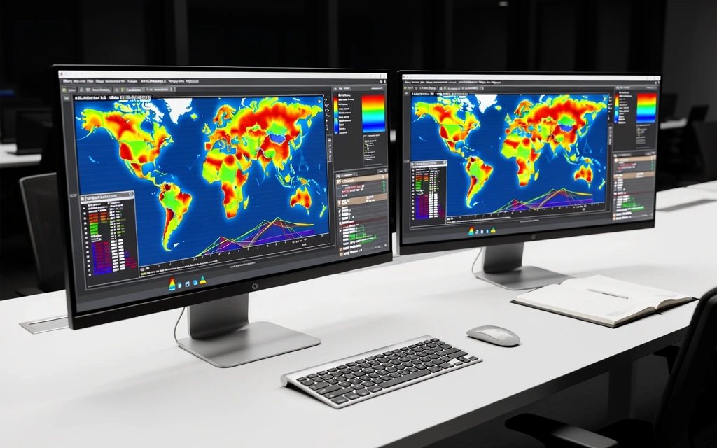Analítica de mercado y visualización de datos globales